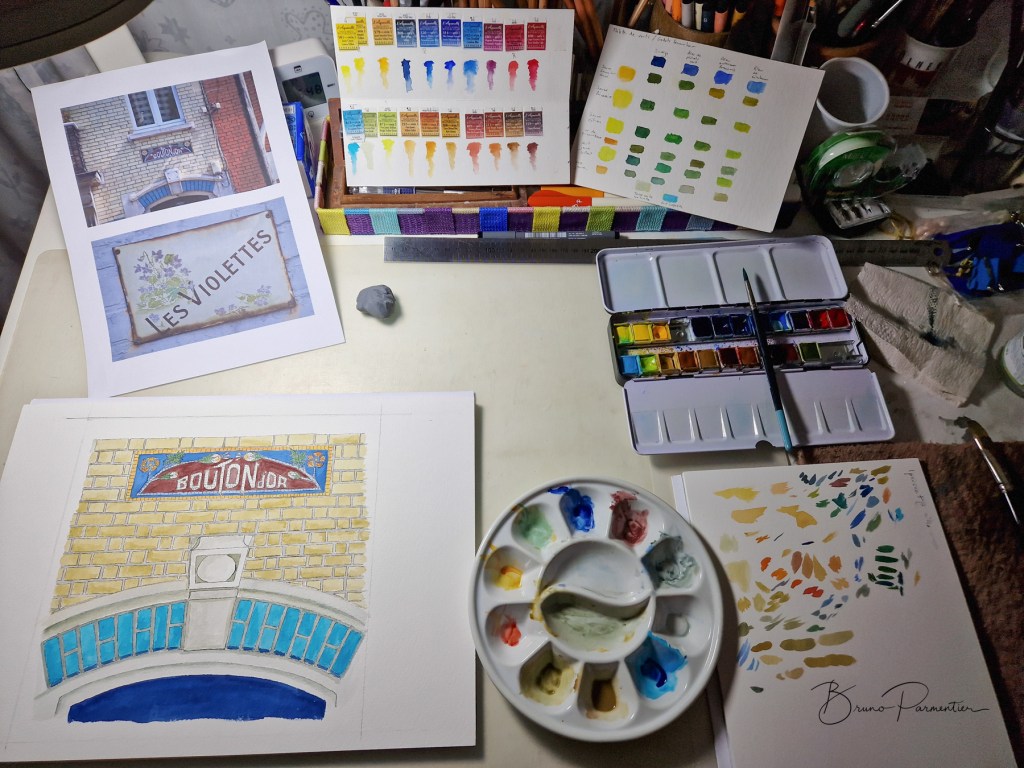 Retour à l&rsquo;aquarelle