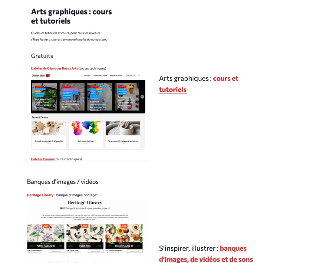 Une nouvelle rubrique du blog